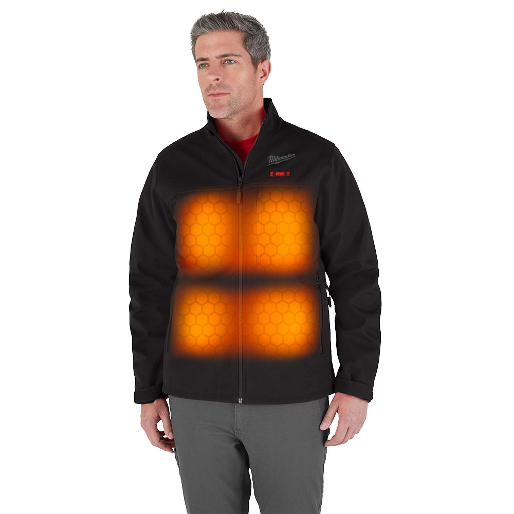 Milwaukee M12 Men's TOUGHSHELL Heated Jacket Kit, Black, 2XL, Model# M100B-212X